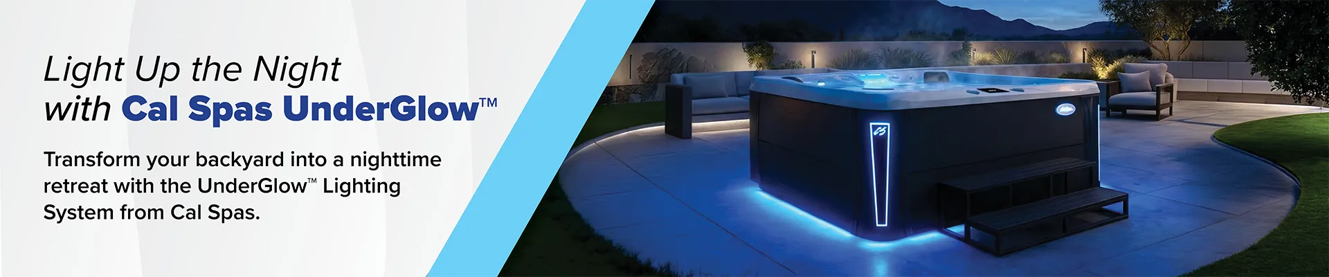 Calspas hot tub being used in a family setting - Brokenarrow