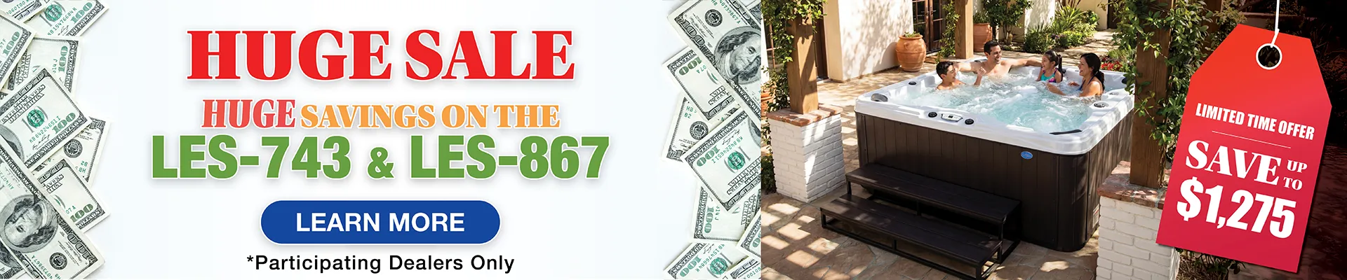 Calspas hot tub being used in a family setting - Brokenarrow