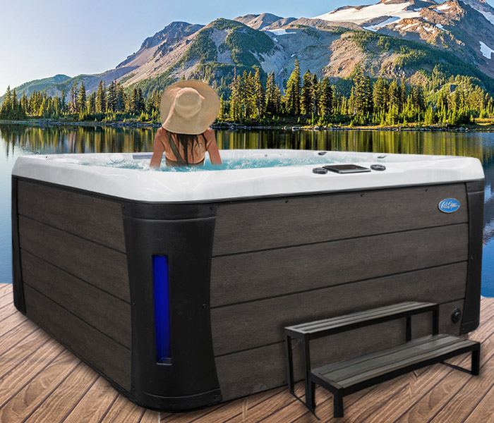 Calspas hot tub being used in a family setting - hot tubs spas for sale Brokenarrow